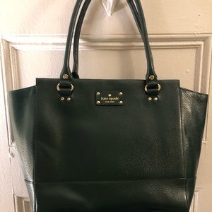 Dark Green Kate spade Purse!